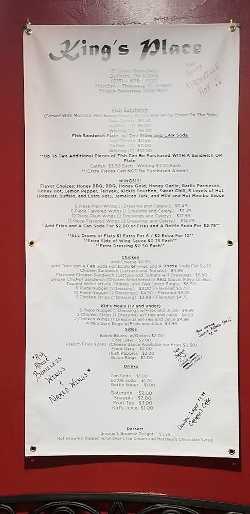 King's Place Menu image 1